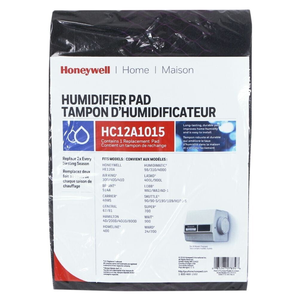 8 Honeywell HC12A10125/C Whole House Humidifier Filter Drum Pad HE120A