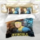 thumbnail image 5 of Invencible Conjunto de sábanas temático, trío de piezas, cómodo y amigable con la piel, diseño único, regalo de decoración para el hogar para familiares, amigos y fans, 90 cm * 190 cm, 5 of 6