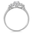 thumbnail image 2 of SZUL Women's 1/2 Carat TW Diamond Ring in 10K White Gold  (J-K-L Color, I2-I3 Clarity), 2 of 3