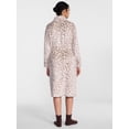 thumbnail image 3 of Joyspun Women's Plush Robe, Sizes S to 3X, 3 of 5