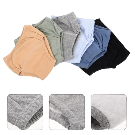 SEWCHICS Cotton Training Pants for Toddlers Assorted Color Breathable and Leakproof