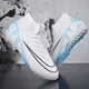 thumbnail image 3 of Botas de fútbol profesionales de alta calidad para hombre, zapatos de entrenamiento de fútbol, zapatillas de deporte con tacos para exteriores, hierba ultraligera Unisex, 3 of 5