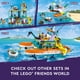 thumbnail image 5 of Set de juguetes de construcción LEGO Friends Sea Rescue Boat 41734 7+, 5 of 6