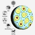 thumbnail image 6 of Kdxio Avocado and Hearts for Tire Cover Wheel Protectors Tyre Covers Weatherproof Wheel Covers Universal Fit for Trailer Rv SUV Truck Camper Travel Trailers 17 inch, 6 of 8