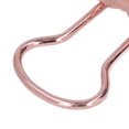 thumbnail image 3 of 19mm 80 Uds Clips de carpeta fuerza de sujeción fuerte Clips de cola hueca de Metal Clips de carpeta pequeños abrazaderas de papel suministros de oficina, 3 of 8