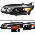 thumbnail image 6 of ALL-CARB Headlight Headlamp Assembly Driver Side Replacement for Malibu 2016 2017 2018 Replacement for GM2502426 Left LH, 6 of 7