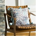 thumbnail image 2 of SAFAVIEH Branda Paisley 16" x 16" Plush Pillow with Fringe, Multi, 2 of 5