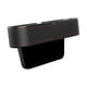 thumbnail image 3 of Organizador para el hueco del asiento del coche con portavasos para gafas de sol y teléfonos móviles Negro, 3 of 9