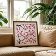 thumbnail image 3 of Cherry Blossoms - Painting Cherry Blossom Watercolor Floral Pattern Botanical Nature Unframed Wall Art Print 24 x 24 inches, 3 of 9
