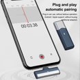 thumbnail image 4 of Noise Reduction Wireless Lapel Microphone Receiver Live Streaming Gaming Low Delay Audio Recording Clip-on Mic Type 2, 4 of 9