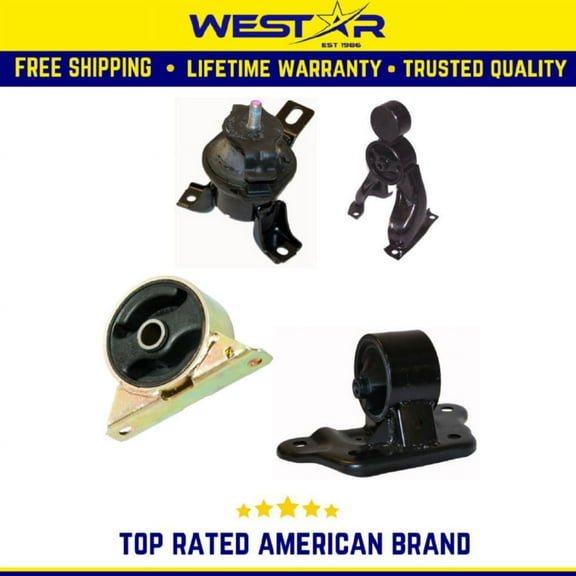 Engine Motor Mount Compatible for 03-06 Mitsubishi Outlander 2.4 L4 2WD MN100335 4608 Replaces 9631 9153 9569