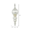 thumbnail image 2 of Vickerman Vickerman 28" Champagne Shiny Finial Christmas Ornament, 2 of 2