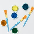 thumbnail image 3 of 10pcs Flat Paint Brushes 1 Inch Wide, Watercolor Acrylic Paint Brush Bulk Synthetic Nylon Oil Painting Brushes for Artists Professional Amateurs Gouache & Acrylic Painting, 3 of 5