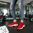 thumbnail image 3 of Women's Walking Shoes Sock Sneakers - Mesh Air Cushion Lady Girls Modern Jazz Dance Easy Shoes Platform Loafers, 3 of 6