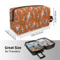 thumbnail image 3 of Uemuo Halloween Mummy Pattern Portable Toiletry Bags with Handle, Waterproof travel Make up Bags for Women, Large Capacity Travel Cosmetic Bags, 3 of 9