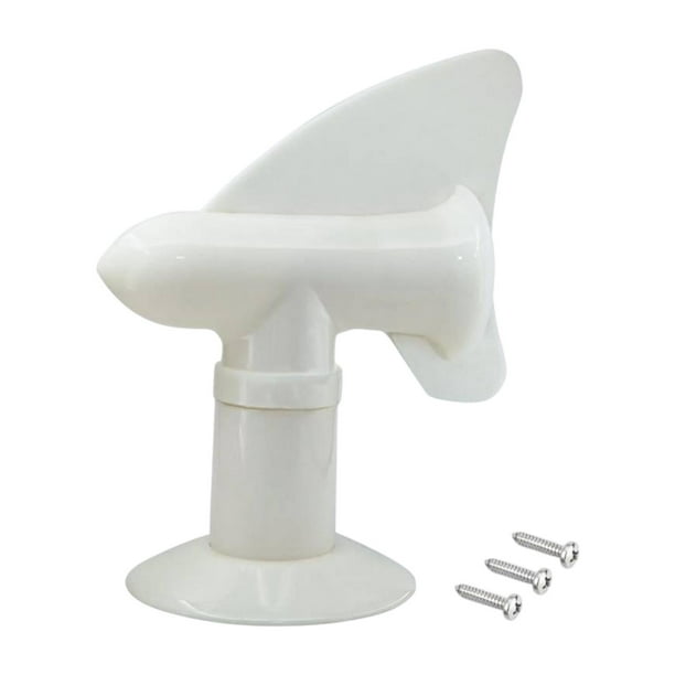 Ventilación de alcantarillado para vehículos recreativos, versátil, giratoria 360 degree, para tanque de retención, compacta, giratoria para vehículos recreativos. blanco