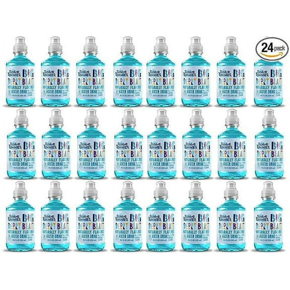 Tum-e Yummies Naturally Flavored Water Drink for Kids Bundled by Louisiana Pantry (Big Berry Blast, 24 Pack)