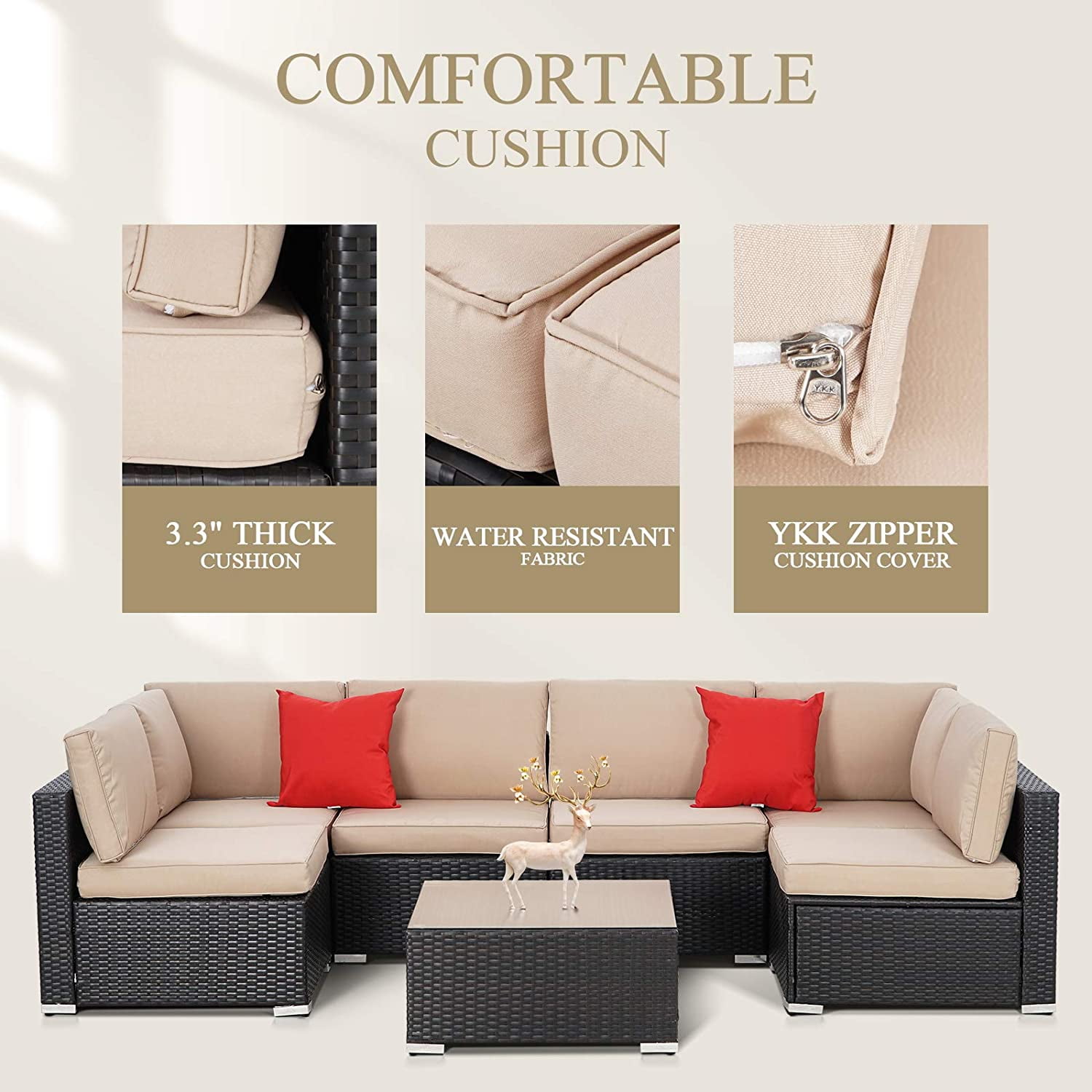Suncrown outdoor sectional hotsell