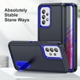 thumbnail image 2 of for Galaxy A53 5G Case Kickstand Durable 3-Layer Military Grade Protective Cover Hybrid Silicone Heavy Duty Rugged Shockproof Screen Lip Raised Protection for Samsung Galaxy A53 5G,
Darkblue+Royalblue, 2 of 8