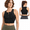 24Black-X-Large, variant on 24Black X-Large Women Chest Rib Protector Vest for Baseball Softball Football Rugby Sports