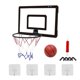 thumbnail image 1 of Wall Mounted Basketball Hoop Number 7 Basketball Hoop Kit For Indoor Outdoor Boys Girls Teens For Lakers GuanGuan, 1 of 5
