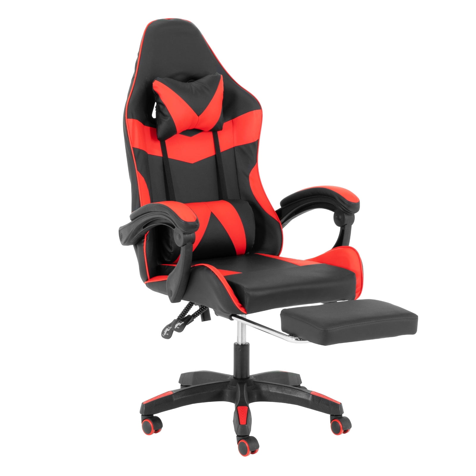 SILLA GAMER DE COLOR ROJO CON DISENO EXCLUSIVO ERGONOMICO Y AJUSTABLE DISENADA PARA JUGAR COMODAMENTE SGJR 002