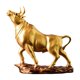 thumbnail image 1 of Escultura de toro para colocar en la estantería de un restaurante o sala de estar., 1 of 9