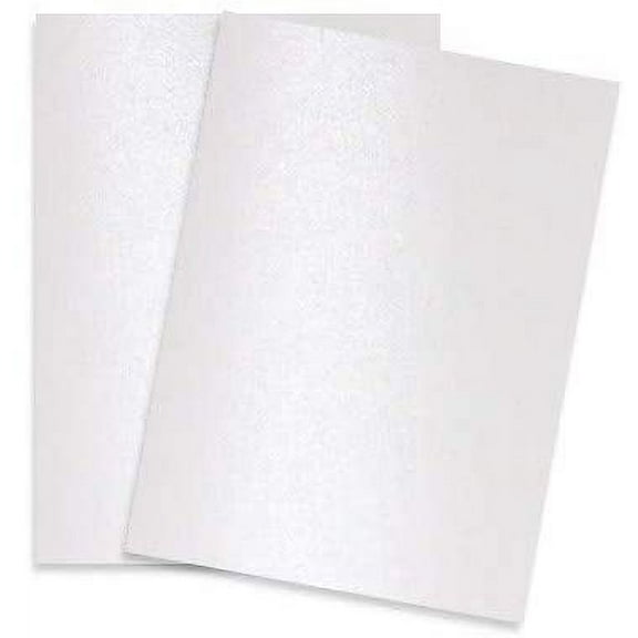 PaperPapers Shimmer Snow White 8.5X11 32T Lightweight Multi-use Paper 200-pk - 2pBasics 32T Letter Size Everyday Metallic Paper for Professionals, Designers, and Crafters Pure Snow White,200-PK