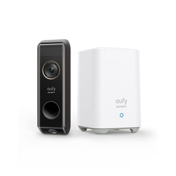 Anker eufy Security 2K HD Wireless Video Doorbell Dual Camera with Homebase ,Dual Motion Detection
