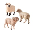 thumbnail image 3 of Conjunto de modelos de animales simulados, juguetes cognitivos, juguete educativo para regalo, hogar, niños Oveja, 3 of 8