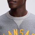 thumbnail image 4 of Fanatics Athletic Heather Gray Kansas City Chiefs IconicFleece Pocket Sweatshirt, 4 of 7
