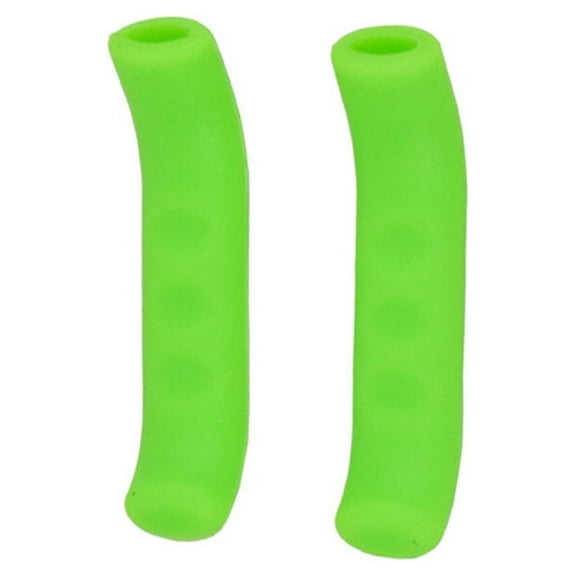 Masteelf Silicone Bike Handlebar Grips Antislip Comfortable Ergonomic Design for Bike Use Green 7.5英
