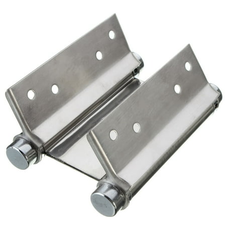 4pcs 4 Inch Stainless Steel Double Action Spring Hinge Hardware
