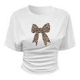 thumbnail image 3 of Hiijoy Girls Stylish Graphic Tee Summer Casual Short Sleeve Crew Neck T Shirt, Sizes 3-14, 3 of 3