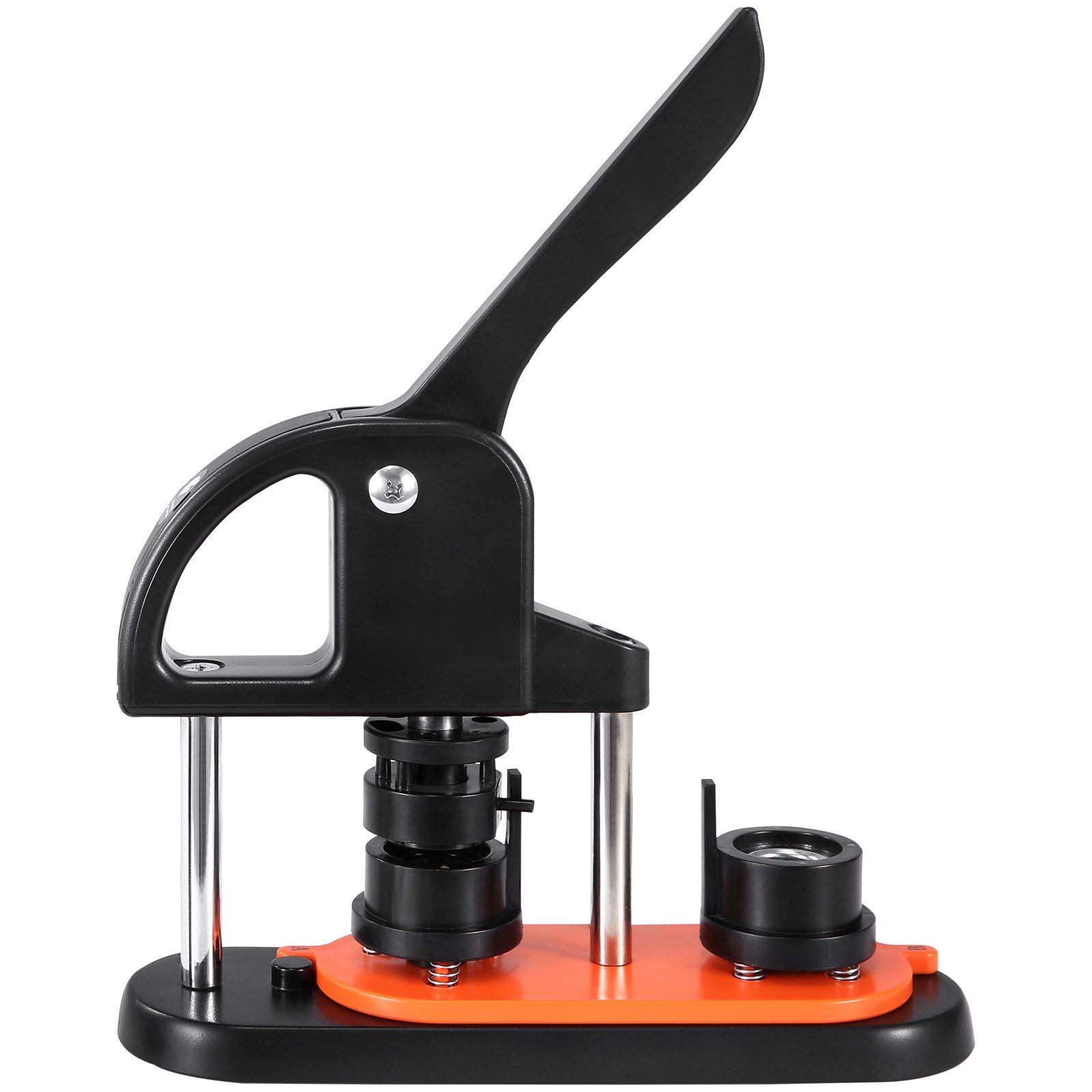Button Maker Machine 25mm, Pin Making Kit with 500 Parts, Panda Magic Book, DIY Craft for Kids & Adults, Ergonomic Punch Press Kit for Badges, Gifts