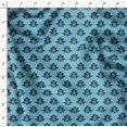 thumbnail image 4 of Soimoi polyester Crepe Fabric Ogee Damask Print Sewing Fabric Yard 52 Inch Wide, 4 of 5