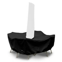 KoverRoos Weathermax Dining Set Cover with Umbrella Hole