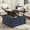 Blue, variant on ANPOO 36" Movable Lift Top Coffee Table with Storage & Power Outlets, Farmhouse Square Coffee Table w/Wheels & Large Hidden Space, Wooden Center Table for Living Room(Black/36")
