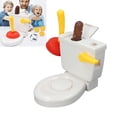 thumbnail image 1 of Funny Poop Game, Interactive Easy Assembly Family Poop Toilet Game Portable with Plunger  Tokens for Party, 1 of 7