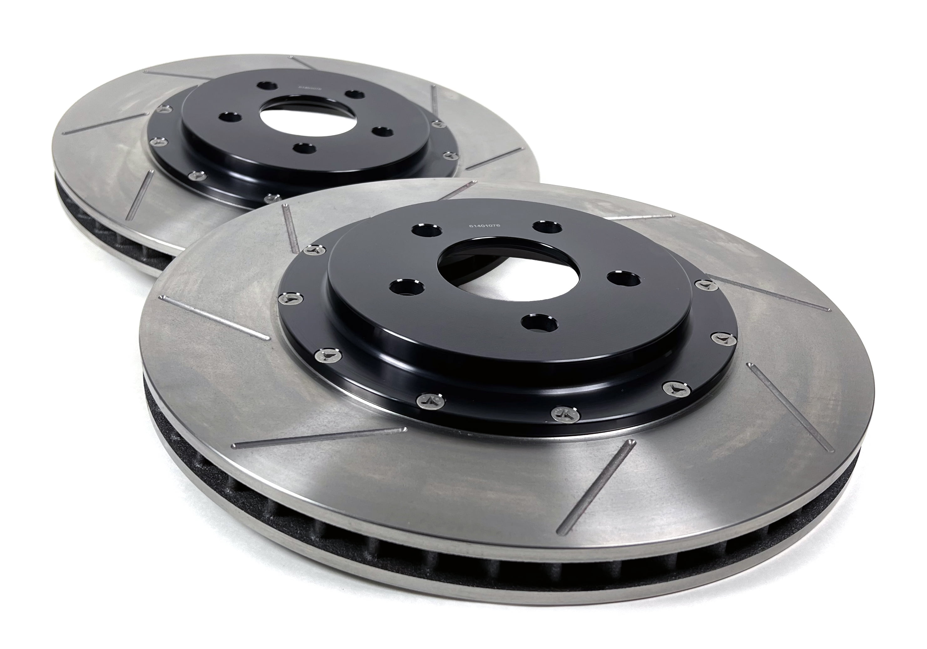 Baer Brakes 2262031-1 EradiSpeed+ Rear 2-piece Performance Brake Rotors, Slotted