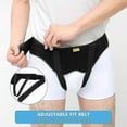 thumbnail image 4 of Cinturón de hernia para hernia inguinal simple o doble o deportiva, soporte de hernia para hombres y mujeres para aliviar el dolor., 4 of 4