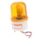 thumbnail image 1 of Luz de advertencia estroboscópica giratoria Zulema LED de 12V señal redonda amarilla, 1 of 8