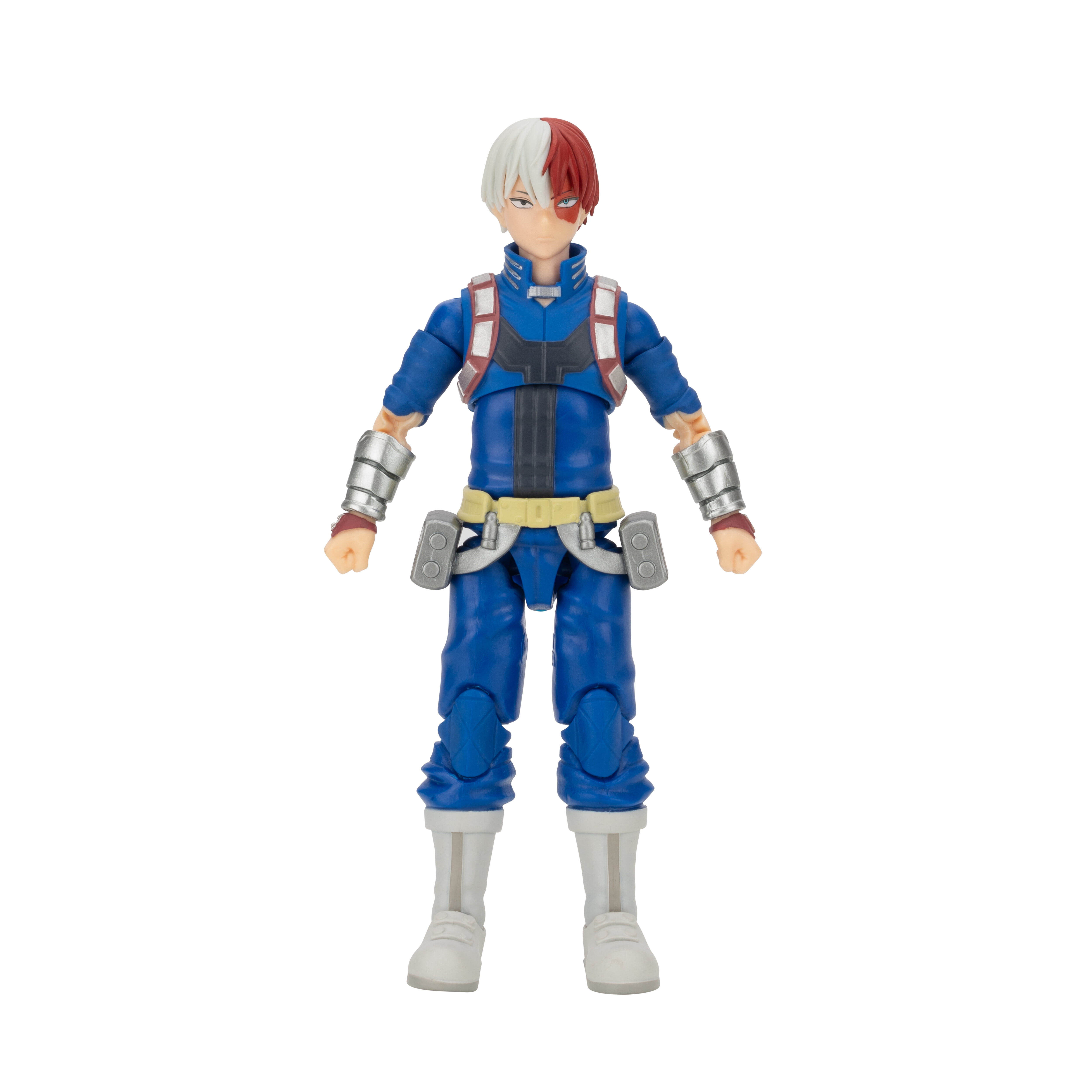 Total Anime Shoto Todoroki - 6.5 inch Figure with Swappable Faceplates, Alternate Hands, and Fire and Ice Effects