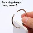thumbnail image 3 of WRKEKC Clearance Hard Blank Index Cards with Iron Rings, Reusable Note-Taking Flashcards for Study or Office (5.5x9x1.6cm), 3 of 7