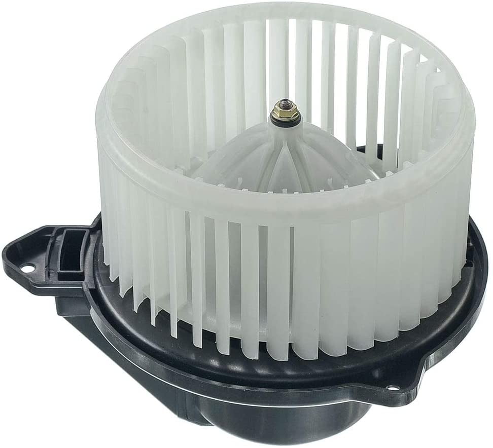 Front AC Heater Blower Motor Compatible with 2002-2008 Ram 1500 2500 3500 4000-2002-2004 Grand Cherokee replaces 700012 PM9198 75743 PM-9198 5012701AB 5096255AA 5096256AA 
