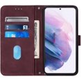 thumbnail image 5 of Case for Samsung Galaxy S21 Plus Wallet Case with Card Holder Leather with Kickstand Card Slots Phone Case Durable Magnetic Shockproof Protective Cover for Samsung Galaxy S21 Plus Red YBS, 5 of 14