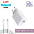 thumbnail image 1 of Cargador Gear Walker 65W PD GaN (enchufe UE) Carga potente, 1 of 5