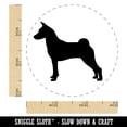 thumbnail image 2 of Basenji Dog Solid Rubber Stamp for Scrapbooking Crafting Stamping - Small 3/4 Inch, 2 of 7