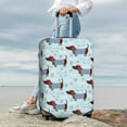 thumbnail image 4 of Wukai Dachshund Dog Puppy Elastic Luggage Cover: Personalized Protection for Your Suitcase - Fits 19~29-inch, Washable & Durable Travel Companion-Large, 4 of 8