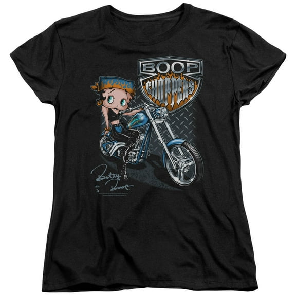 Betty Boop - Choppers - Women's Short Sleeve Shirt - Small